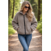 Natural Merino wool fleece jacket - for Women Natural Merino wool fleece jacket - for Women