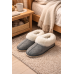 Natural Warm Cozy Leather ORGINAL Wool Sheepskin Fur Slippers Grey 1 Natural Warm Cozy Leather ORGINAL Wool Sheepskin Fur Slippers Grey 1