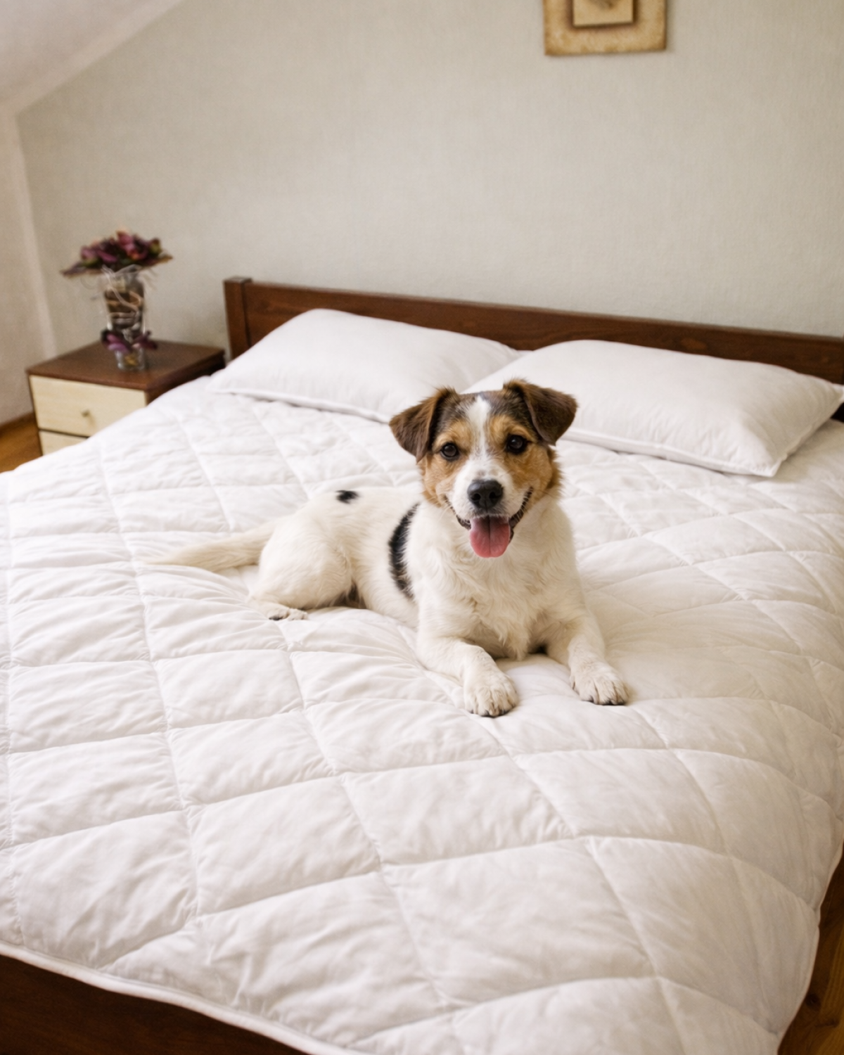  Pure 100% COTTON Duvet With Cotton Cover & Filling 4 tog