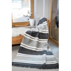 COTTON COMFY Throws Bedspread Cotton Blanket with Fringes - Bed Cover 6