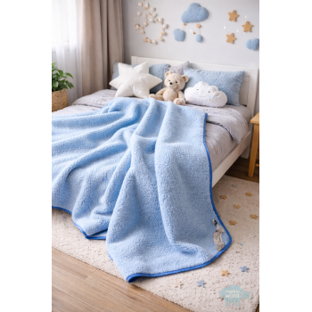 Merino Wool Baby / junior Blanket – Natural Warmth and Comfort  