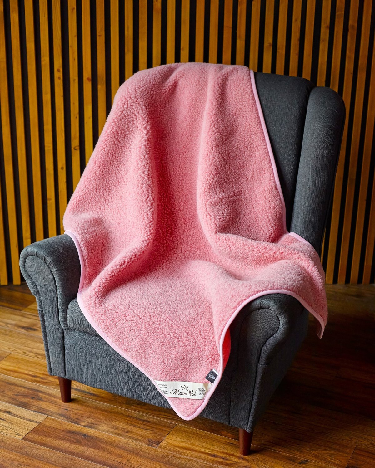 Warm & Natural  Merino Wool Baby Blanket Cot Bed Blanket Cot Pram