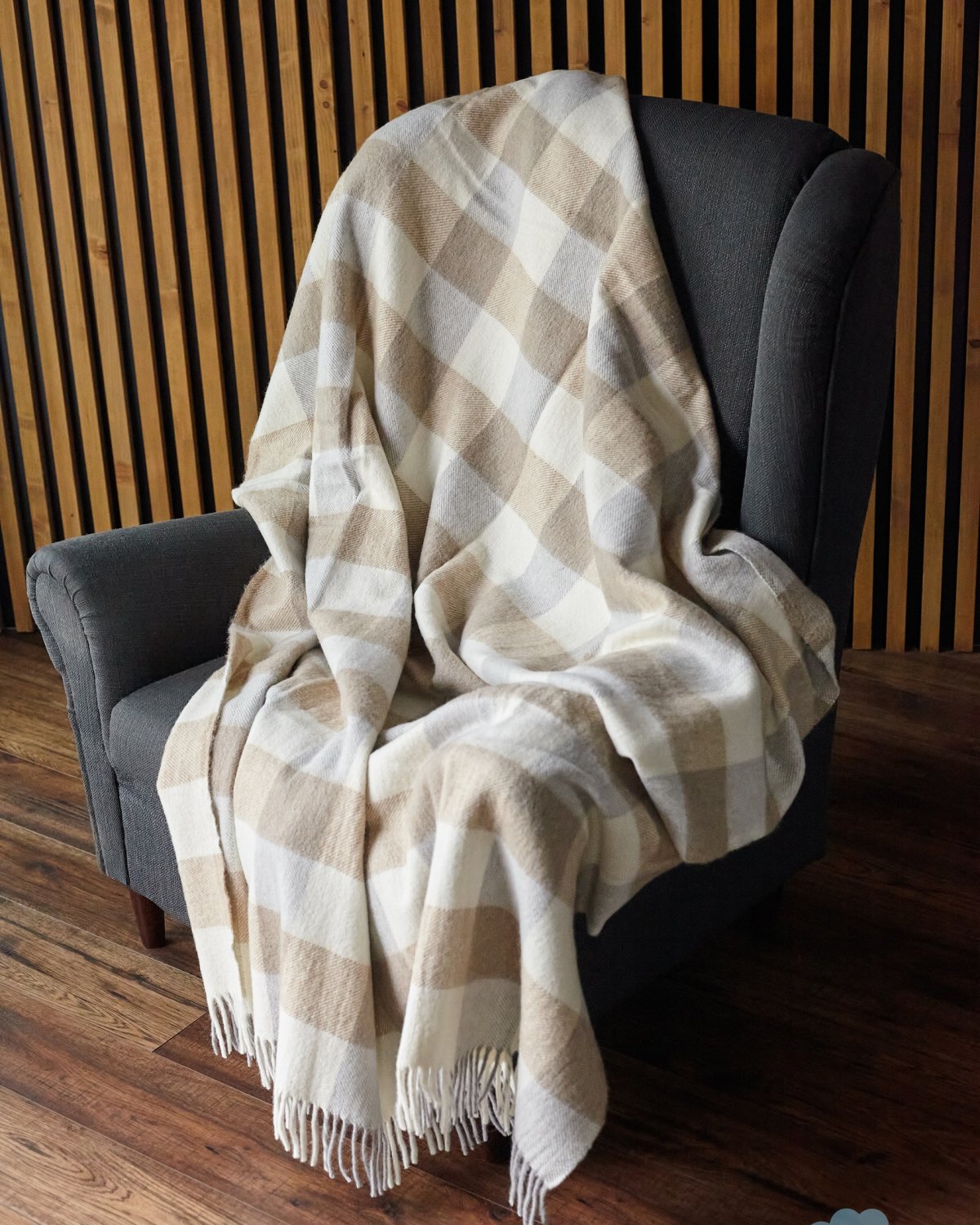 Merino Wool Blanket Wool Throw  double size 160/200cm 