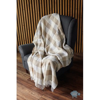 Merino Wool Blanket Wool Throw  double size 160/200cm 
