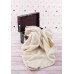 Natural & Warm Merino Wool Blanket Bed Wool Throw , Bed Cover Sofa Pad  Cream 