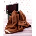 BROWN Merino Wool Blanket