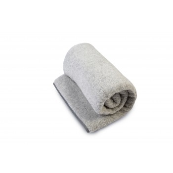 Natural & Warm Merino Wool Blanket Bed Wool Throw , Bed Cover Sofa Pad Grey 