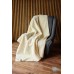 Natural & Warm Merino Wool Blanket Bed Wool Throw , Bed Cover Sofa Pad  Cream 
