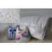 CLASSIC Merino Wool Teddy Bear BABY Bedding SET Baby  / Junior Duvet 100 x 140 cm + Flat Baby Pillow 40 x 60 cm  500GSM 8-10.5tog