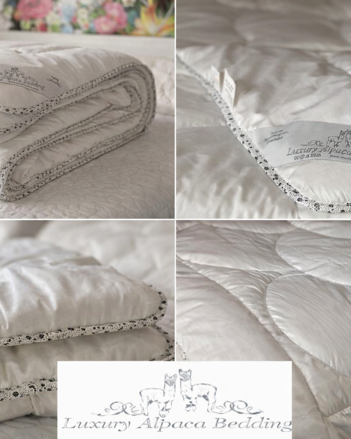 Merino Wool Luxury ALPACA Duvet – All Year/Seasons