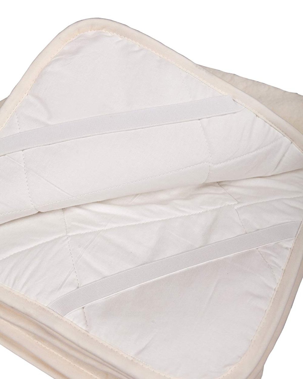 Natural Merino Wool Perugiano Wool Topper / Bed Sheet / Under blanket / Mattress Topper / Bed Pad / All Sizes : SINGLE , DOUBLE , KING 