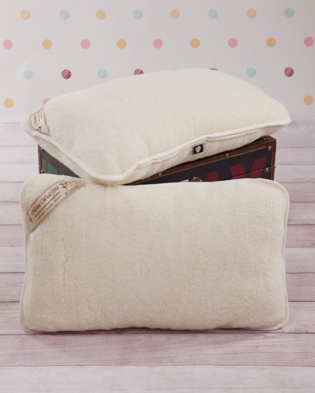 Merino Wool Pillow Lambswool Standard Bed  Wool Pillow  45/75cm  , 19" x 29" ( 1pcs )