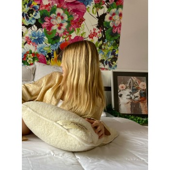 Merino Wool Pillow Lambswool Standard Bed  Wool Pillow  45/75cm  , 19" x 29" ( 1pcs )