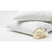 Pack of 2 Classic Merino Wool Pillow 45 x 75 cm + Removable Cotton Zipped Cover 19" x 29"  Hypoallergenic