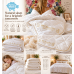 CLASSIC Merino Wool Duvet Breathable Wool Quilt 8-10 tog MEDIUM weight 500gsm - Natural Wool filled Medium Duvet Quilt / Anti-allergy All Sizes CLASSIC Merino Wool Duvet Breathable Wool Quilt 8-10 tog MEDIUM weight 500gsm - Natural Wool filled Medium Duvet Quilt / Anti-allergy All Sizes